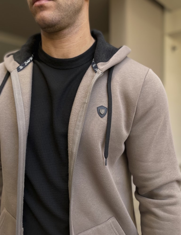 Everbest ανδρική Plus Size πούρο ζακέτα φούτερ 251010P φωτογραφία